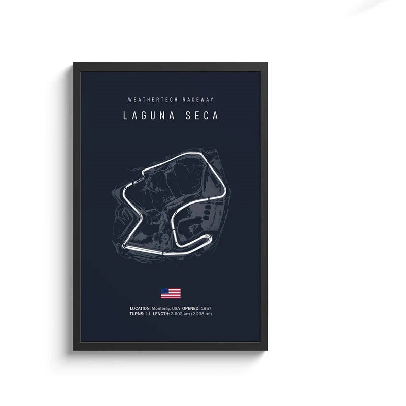 Formula 1 Track Circuit Collection III - Canvas & Curio