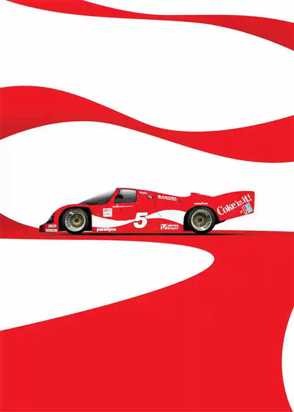 Pop F1 Aesthetic Vintage Cars Collection II - Canvas & Curio