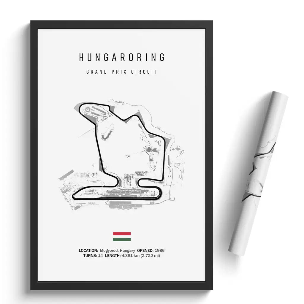 Formula 1 Track Circuit Collection - Canvas & Curio
