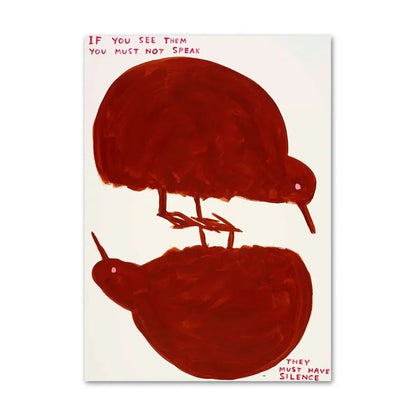David Shrigley: Animal Whimsy Collection - Canvas & Curio