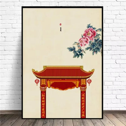 Traditional Chinese Landscape Collection - Canvas & Curio