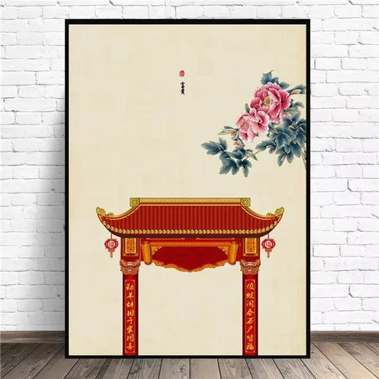 Traditional Chinese Landscape Collection - Canvas & Curio