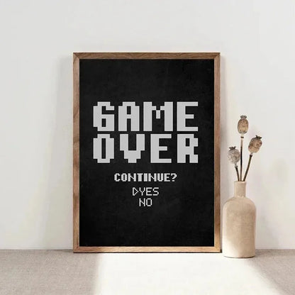 Gamer Quotes & Slogans Collection - Canvas & Curio