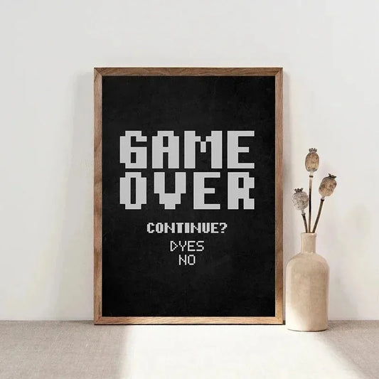 Gamer Quotes & Slogans Collection - Canvas & Curio