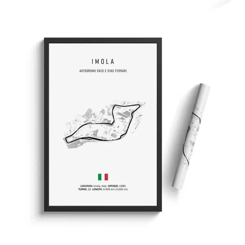 Formula 1 Track Circuit Collection II - Canvas & Curio