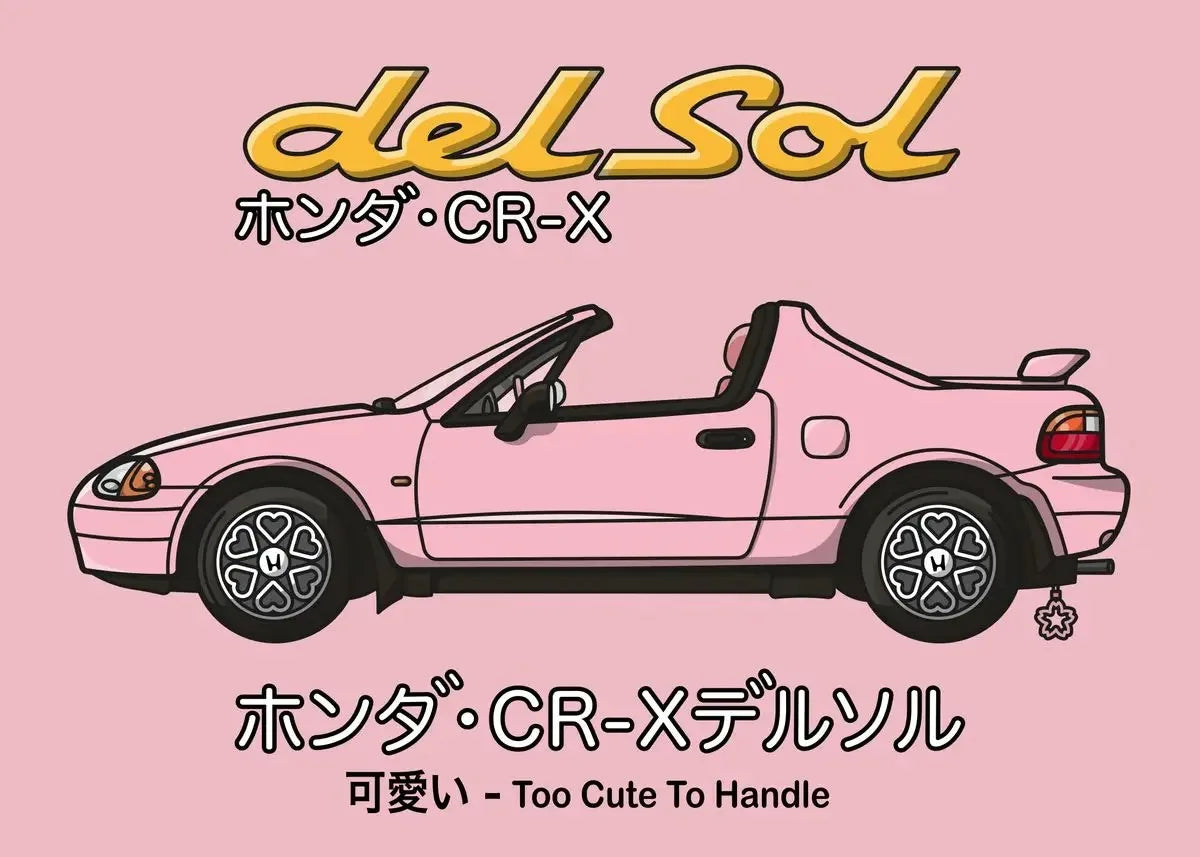 Pop Japanese Kawaii Cars Collection II - Canvas & Curio