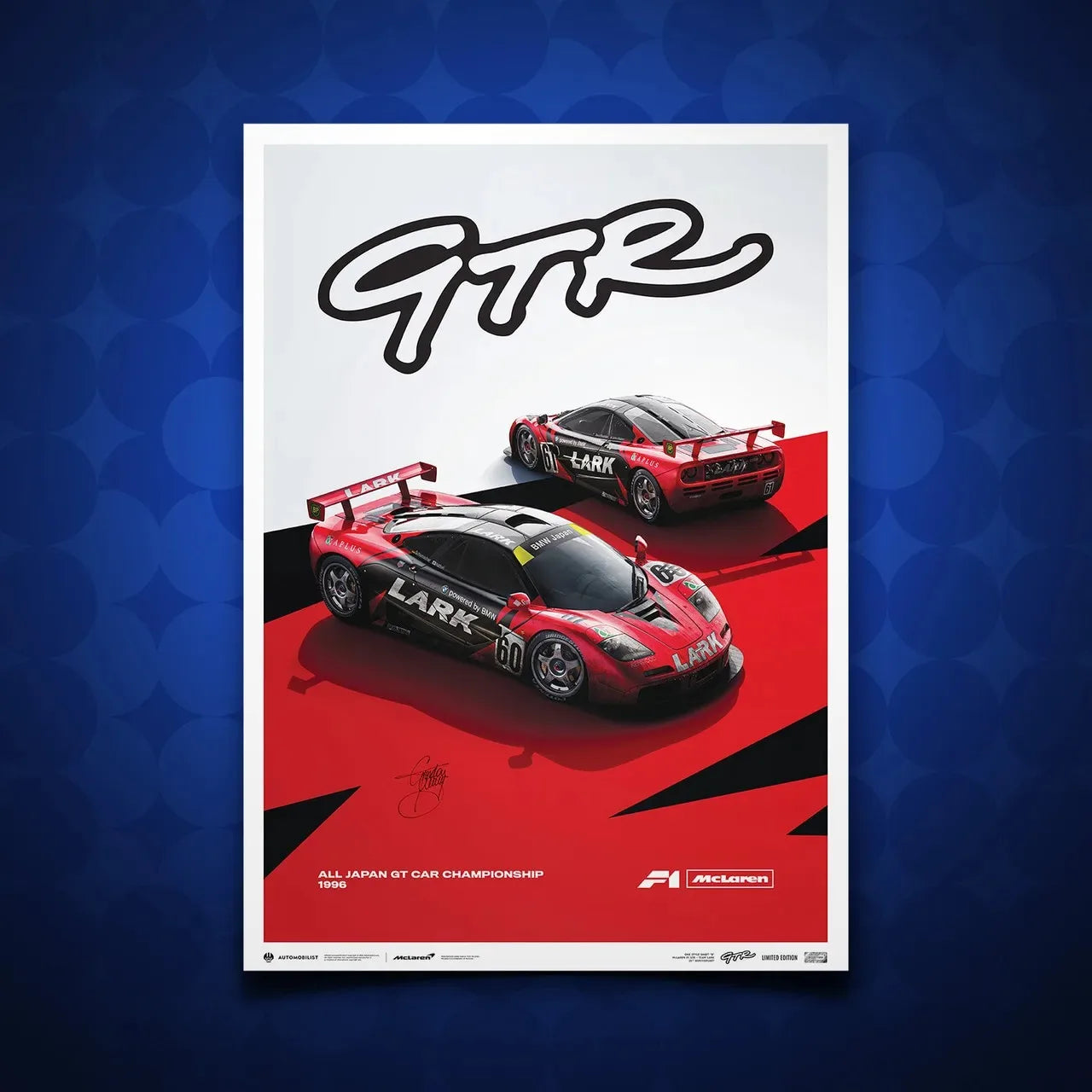Classic World Famous Racing Cars Collection - Canvas & Curio