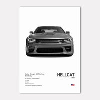 Dodge Challenger SRT Hellcat Widebody 2020 (White) I