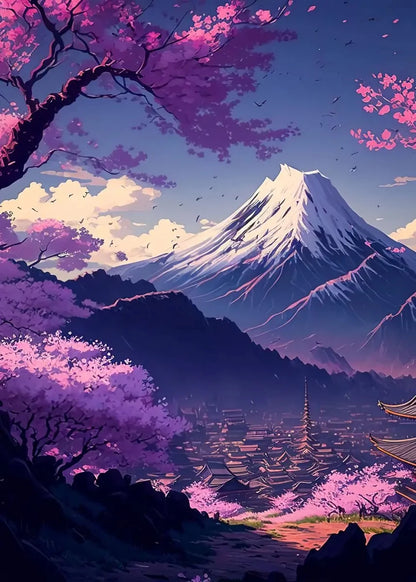 Sakura & Fuji Art Collection - Canvas & Curio