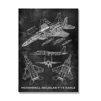Mcdonnell Douglas F-15 Eagle (Black)
