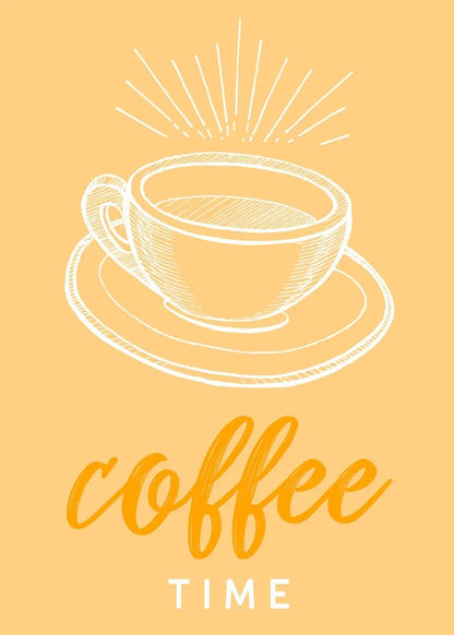 Vintage Coffee Time Collection - Canvas & Curio
