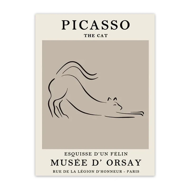 Minimalist Matisse & Picasso Collection II - Canvas & Curio