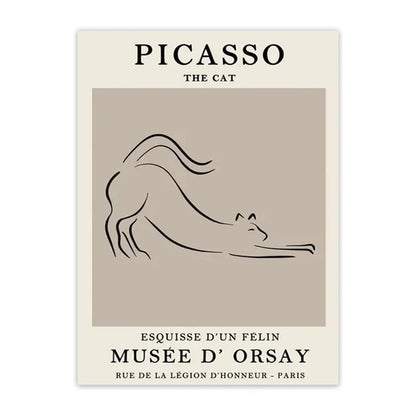 Minimalist Matisse & Picasso Collection II - Canvas & Curio