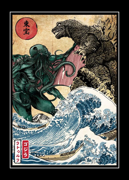 King of Terror in Sea Collection - Canvas & Curio
