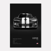 Dodge Viper GTS (SR II) 1996 (Black)
