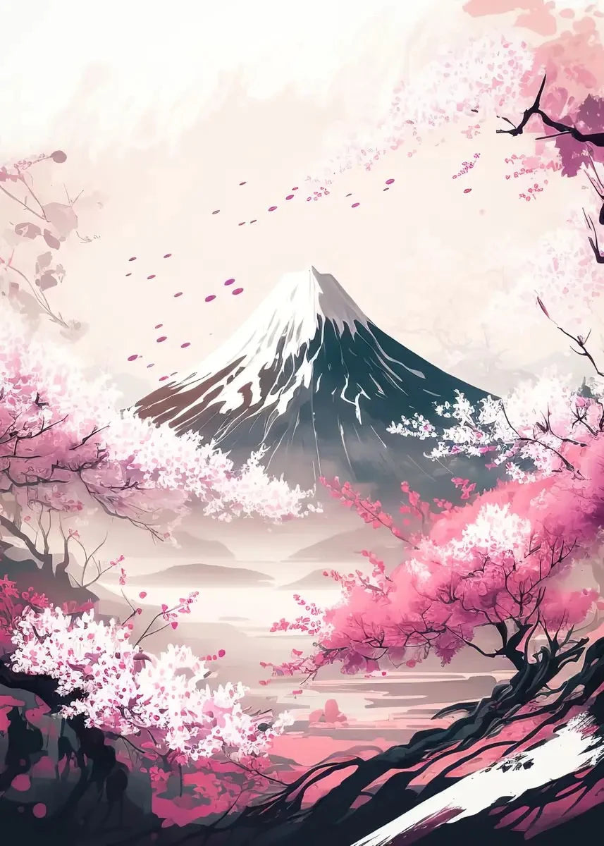 Sakura & Fuji Art Collection - Canvas & Curio