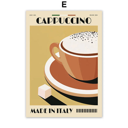 Espresso & Coffee Beans Collection - Canvas & Curio