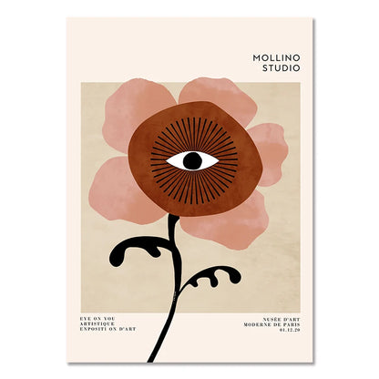 Abstract Botanicals Art Collection - Canvas & Curio
