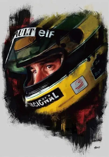 Ayrton Senna Racing Collection - Canvas & Curio