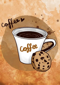 Coffee & Cookie Still Life