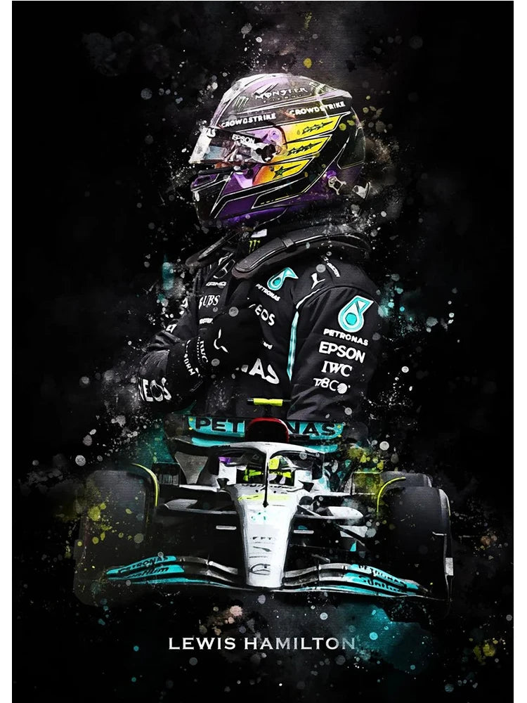 Lewis Hamilton Collection - Canvas & Curio