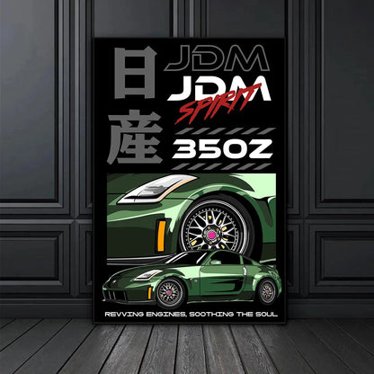 Legendary Japanese Cars Collection - Canvas & Curio