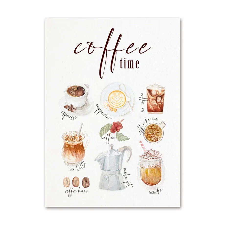 Surrealist Coffee & Caffeine Collection - Canvas & Curio