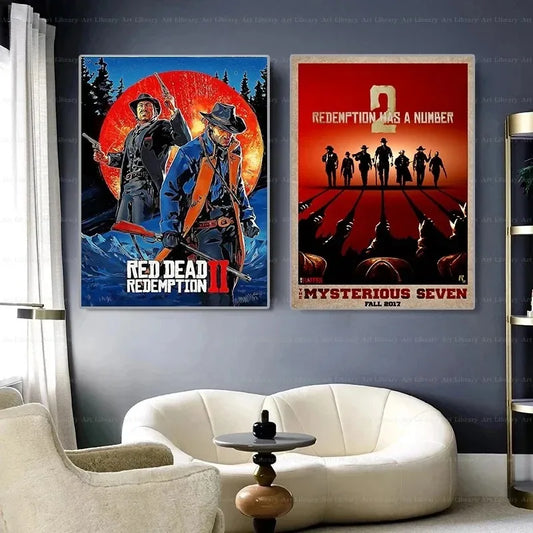 Red Dead Redemption Art Collection - Canvas & Curio