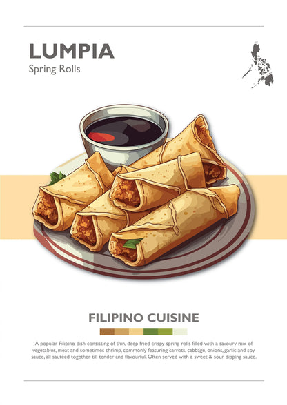 Filipino Cuisine Art Collection - Canvas & Curio
