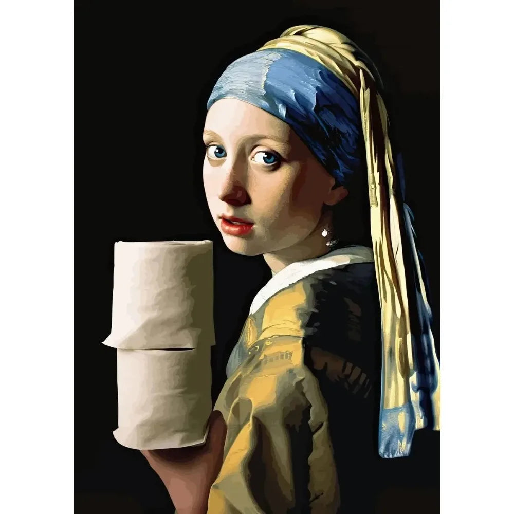 Humorous Bathroom Art Collection - Canvas & Curio