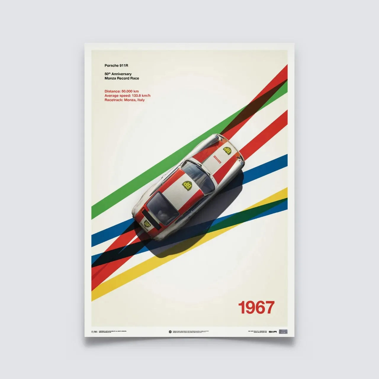 Classic World Famous Racing Cars Collection - Canvas & Curio