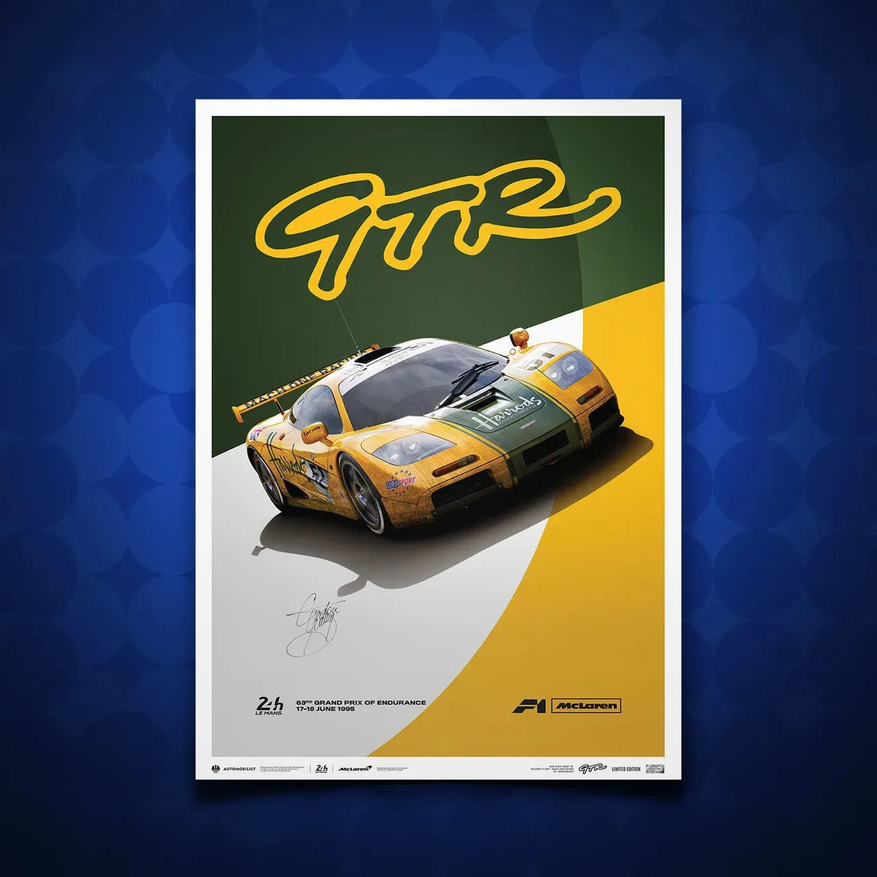 Classic World Famous Racing Cars Collection - Canvas & Curio