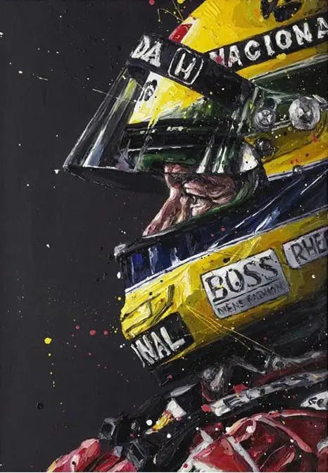 Ayrton Senna Racing Collection - Canvas & Curio