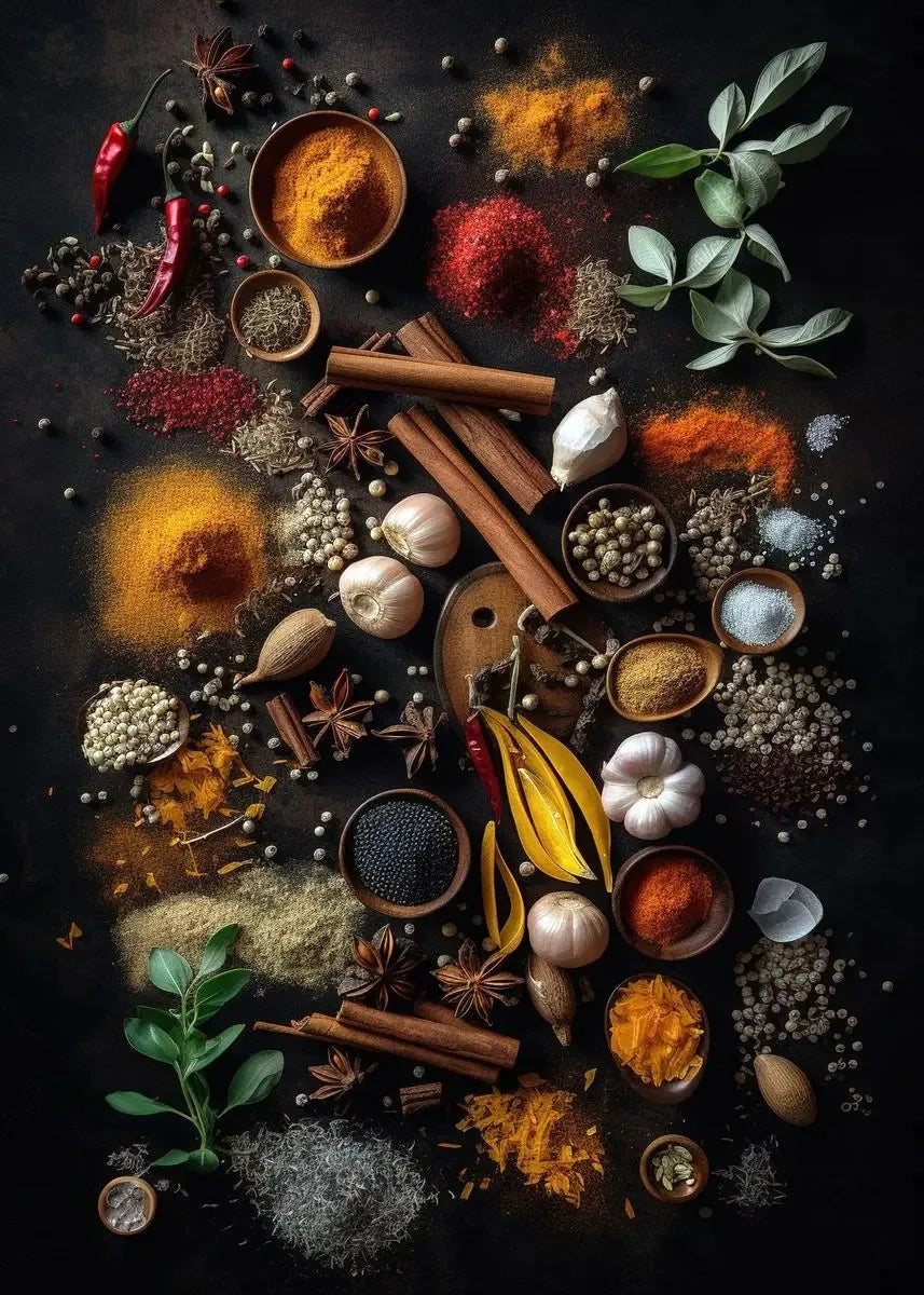 Herbs, Spices & Sushi Collection - Canvas & Curio