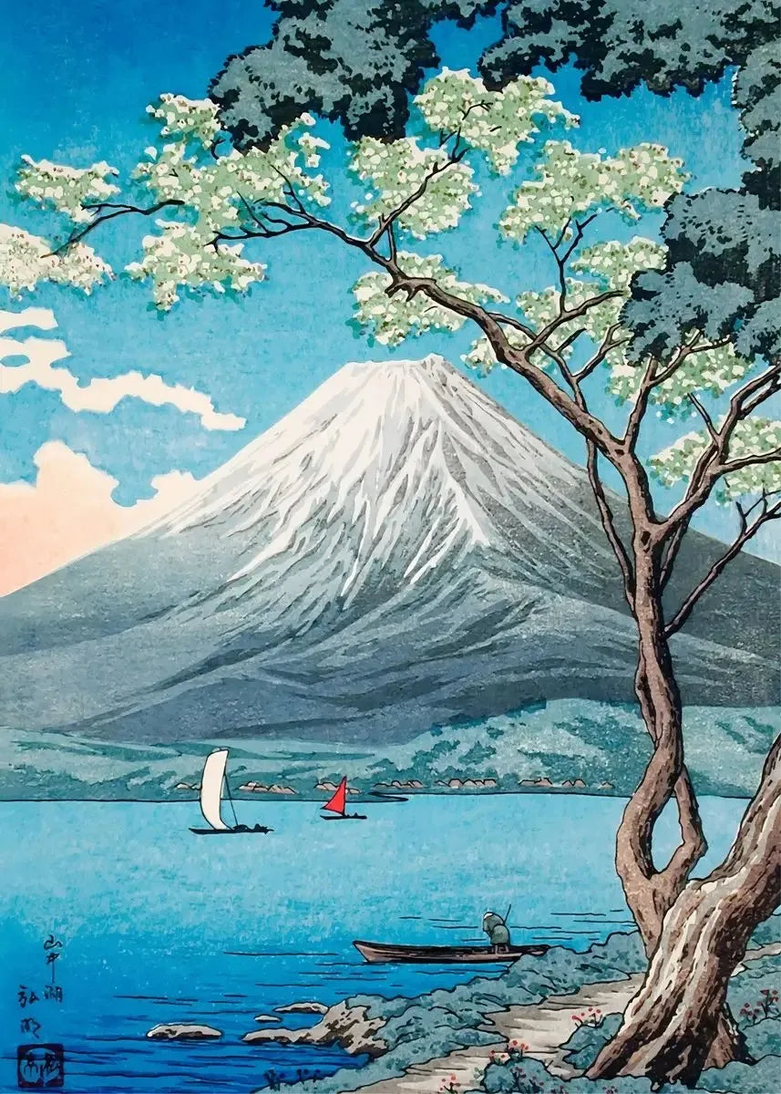 Japanese Landscape Art Collection - Canvas & Curio