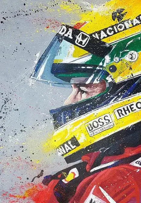 Ayrton Senna Racing Collection - Canvas & Curio