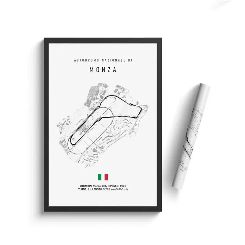 Formula 1 Track Circuit Collection II - Canvas & Curio