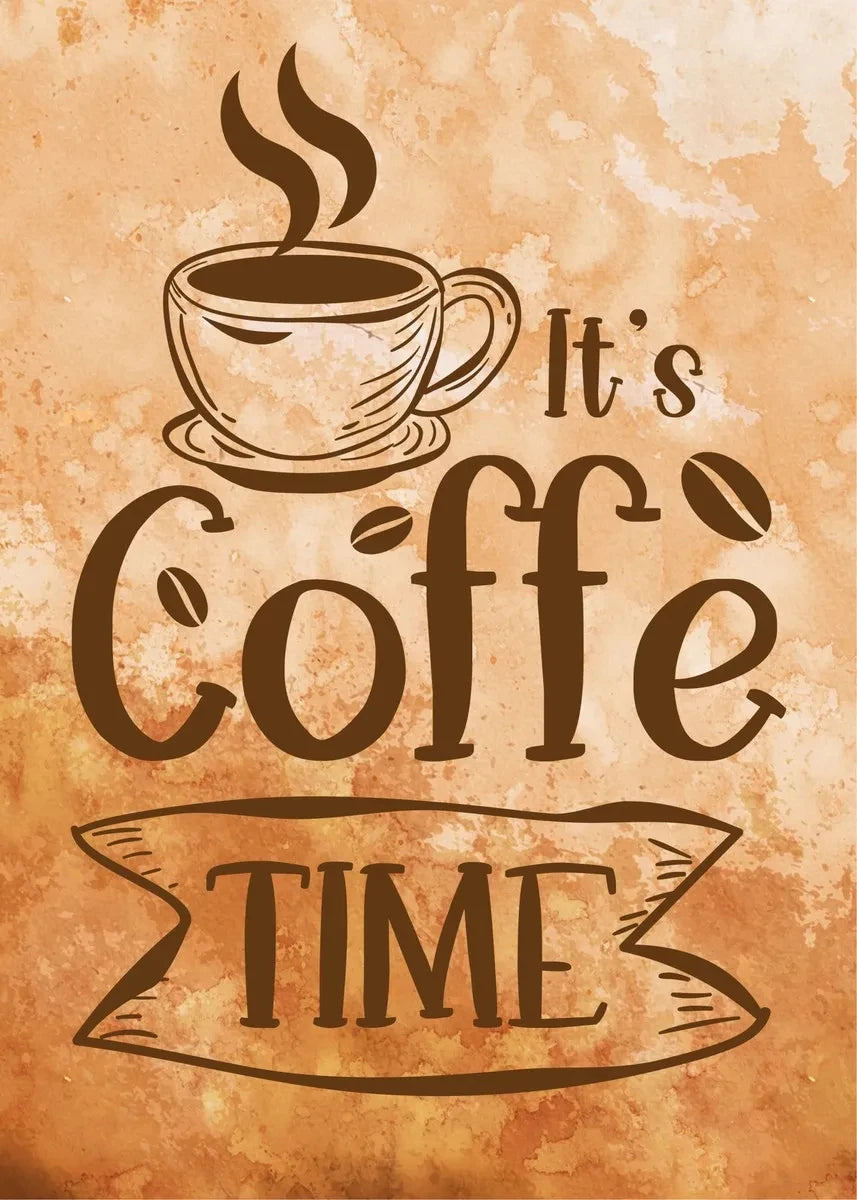 Vintage Coffee Time Collection - Canvas & Curio