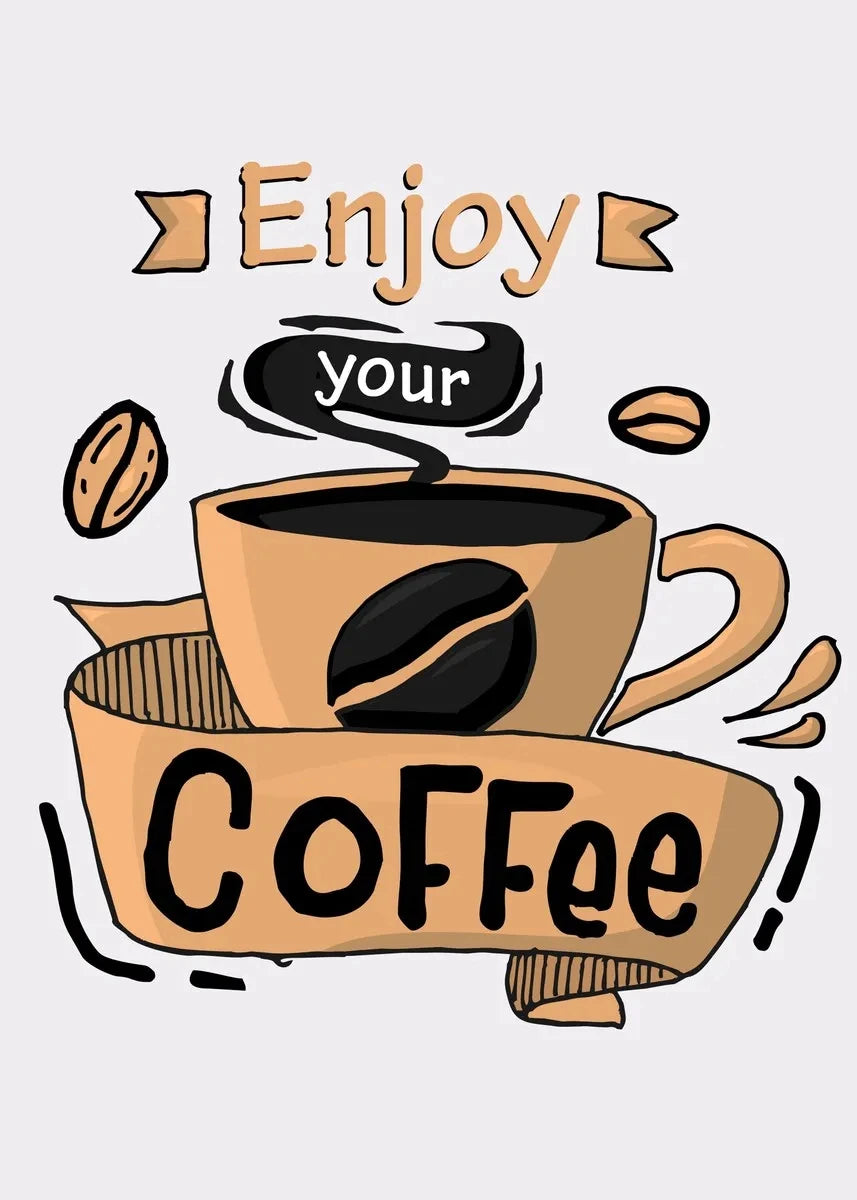 Vintage Coffee Time Collection - Canvas & Curio
