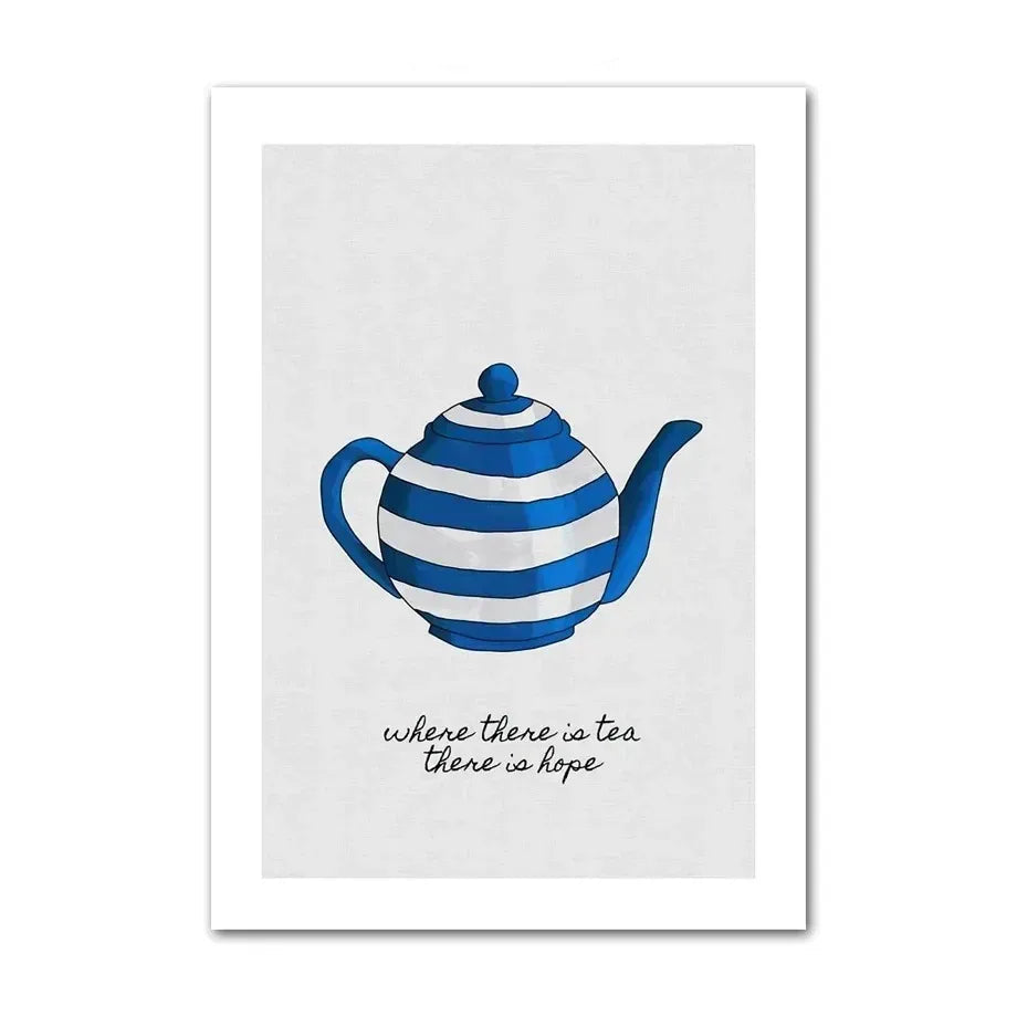 Coffeehouse Appliance Art Collection - Canvas & Curio