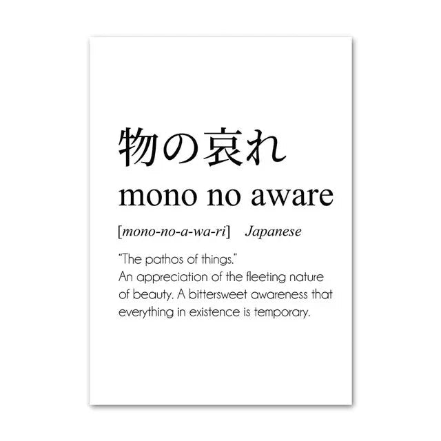 Japanese Calligraphy & Philosophy Collection - Canvas & Curio