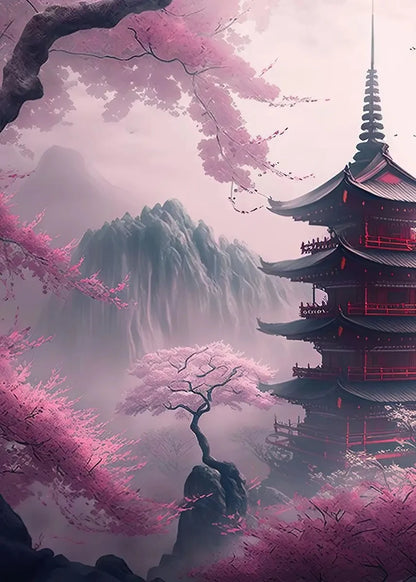 Sakura & Fuji Art Collection - Canvas & Curio