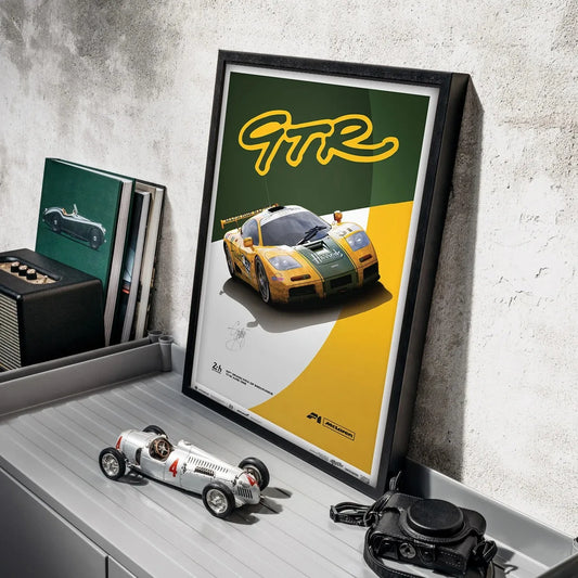 Classic World Famous Racing Cars Collection - Canvas & Curio