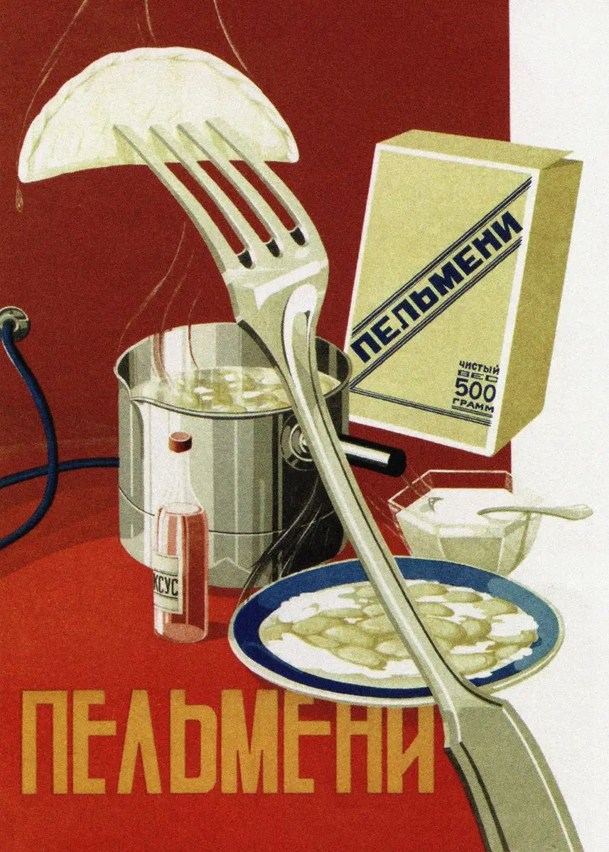 Vintage Soviet Bar & Kitchen Collection - Canvas & Curio