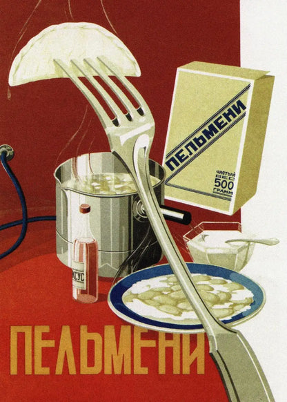 Vintage Soviet Bar & Kitchen Collection - Canvas & Curio
