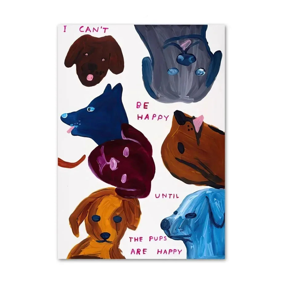 David Shrigley: Animal Whimsy Collection - Canvas & Curio