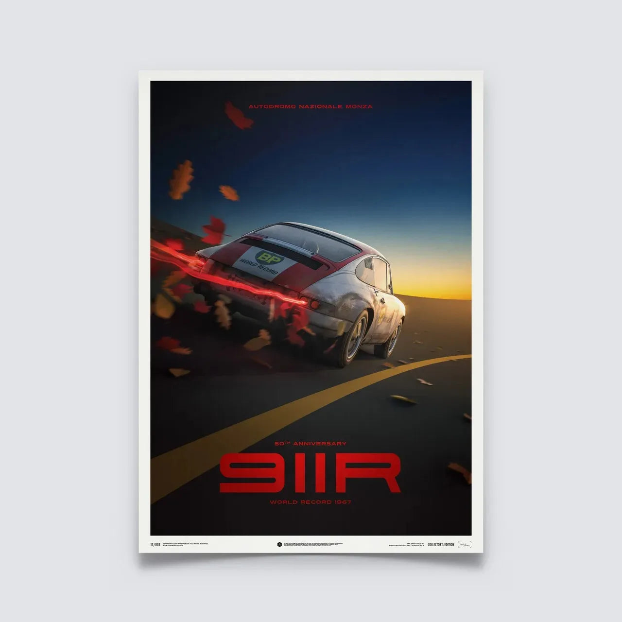 Classic World Famous Racing Cars Collection - Canvas & Curio