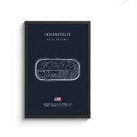 Indianapolis Motor Speedway (Blue) I