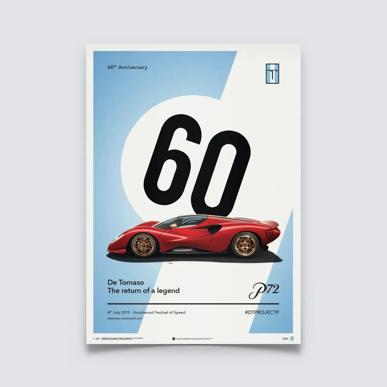 Classic World Famous Racing Cars Collection ll - Canvas & Curio