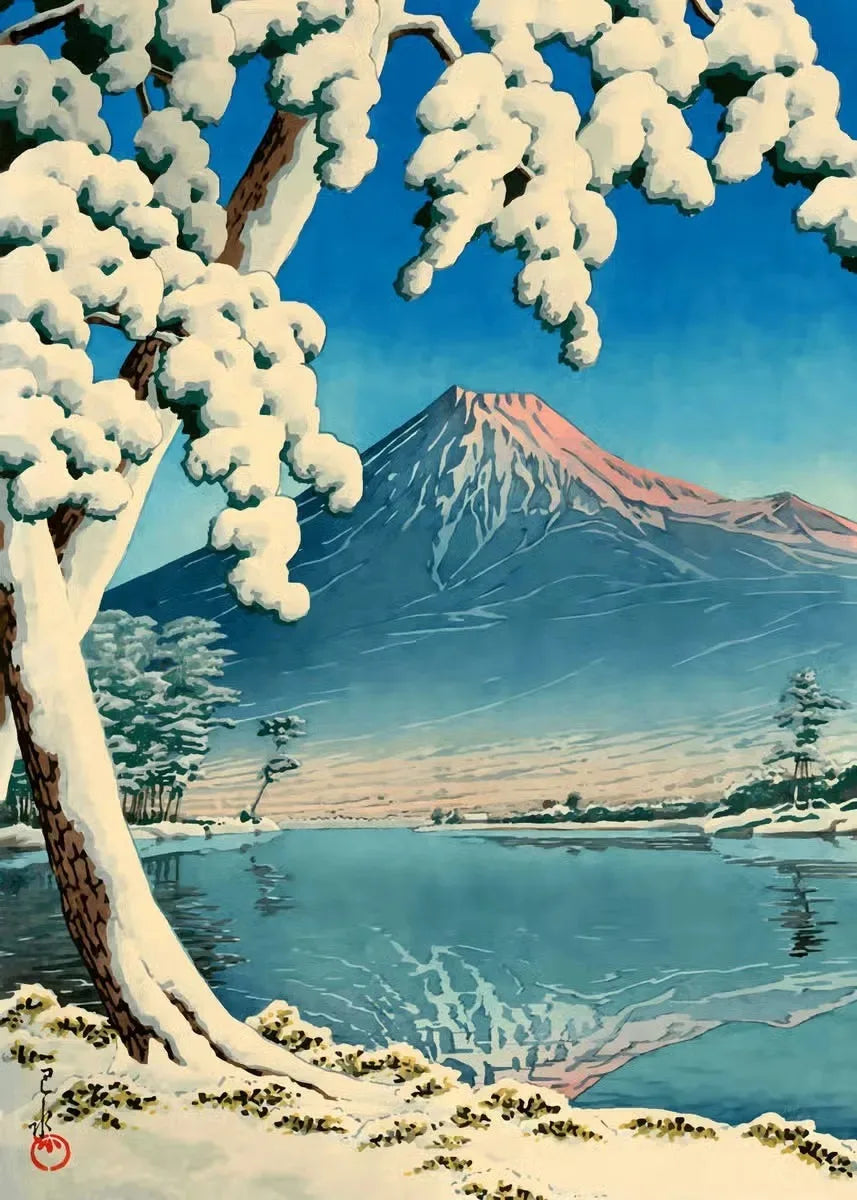 Japanese Landscape Art Collection - Canvas & Curio
